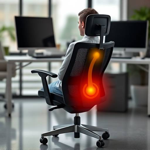 Popular ergonomic office chair designed for posture support